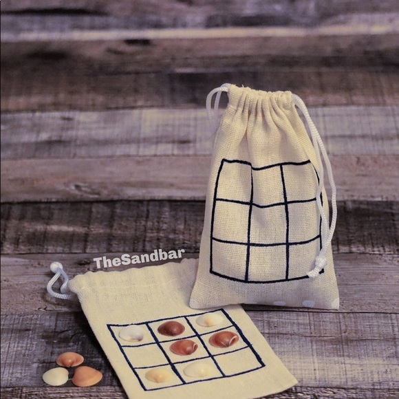 Tic Tac Toe To Go Travel Game Seashells Road Trip - Picture 4 of 4